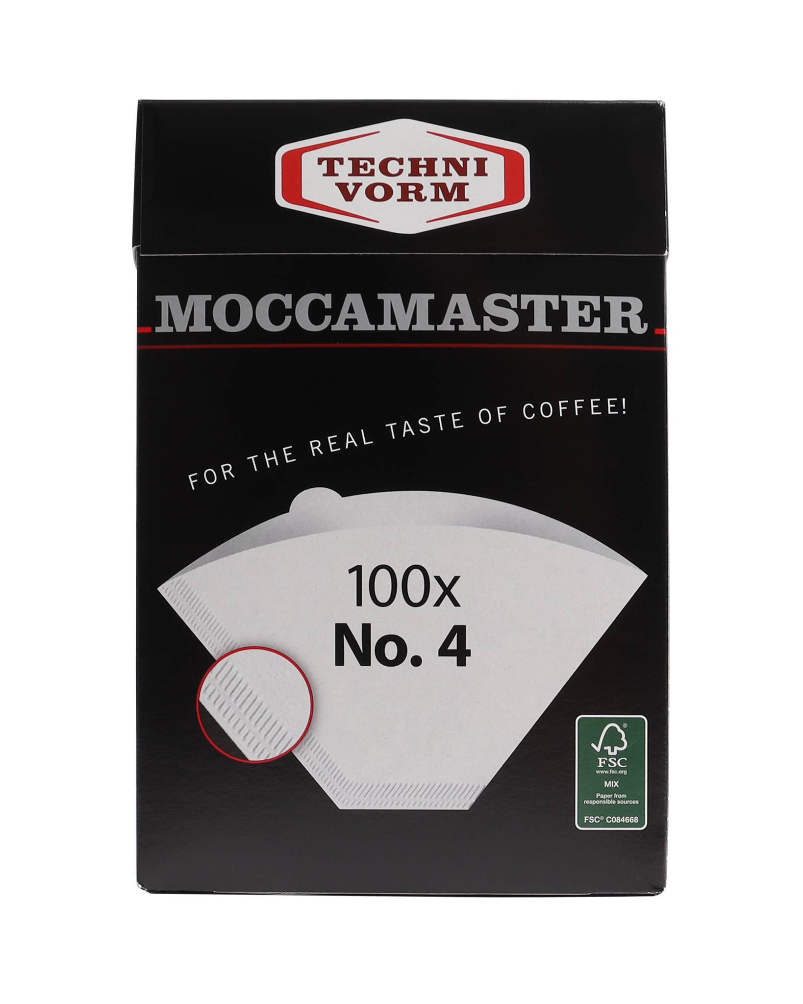 Moccamaster #4 White Paper Filters