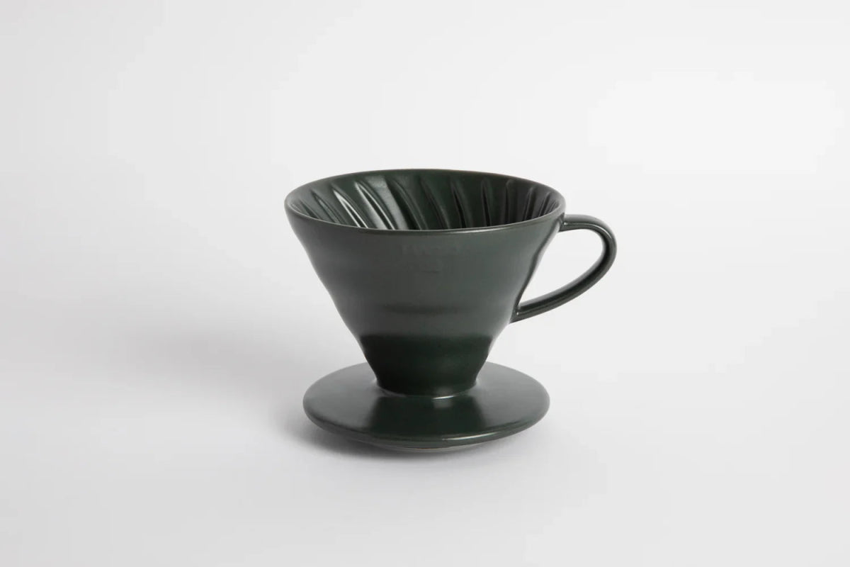 Hario V60 2 Cup Cone (Ceramic) BLACK - Wood and Co Coffee