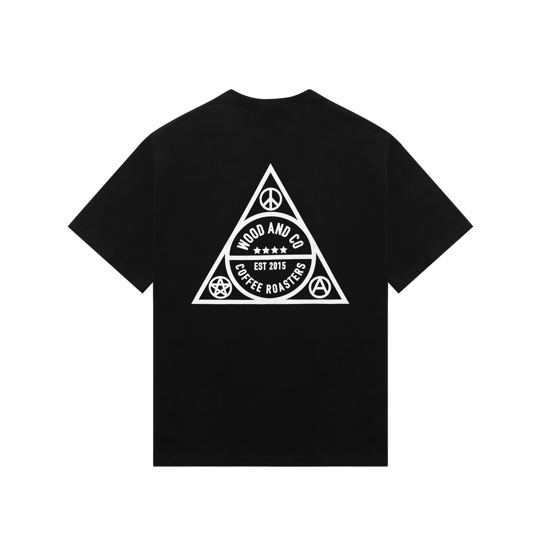 Triangle logo top t shirt